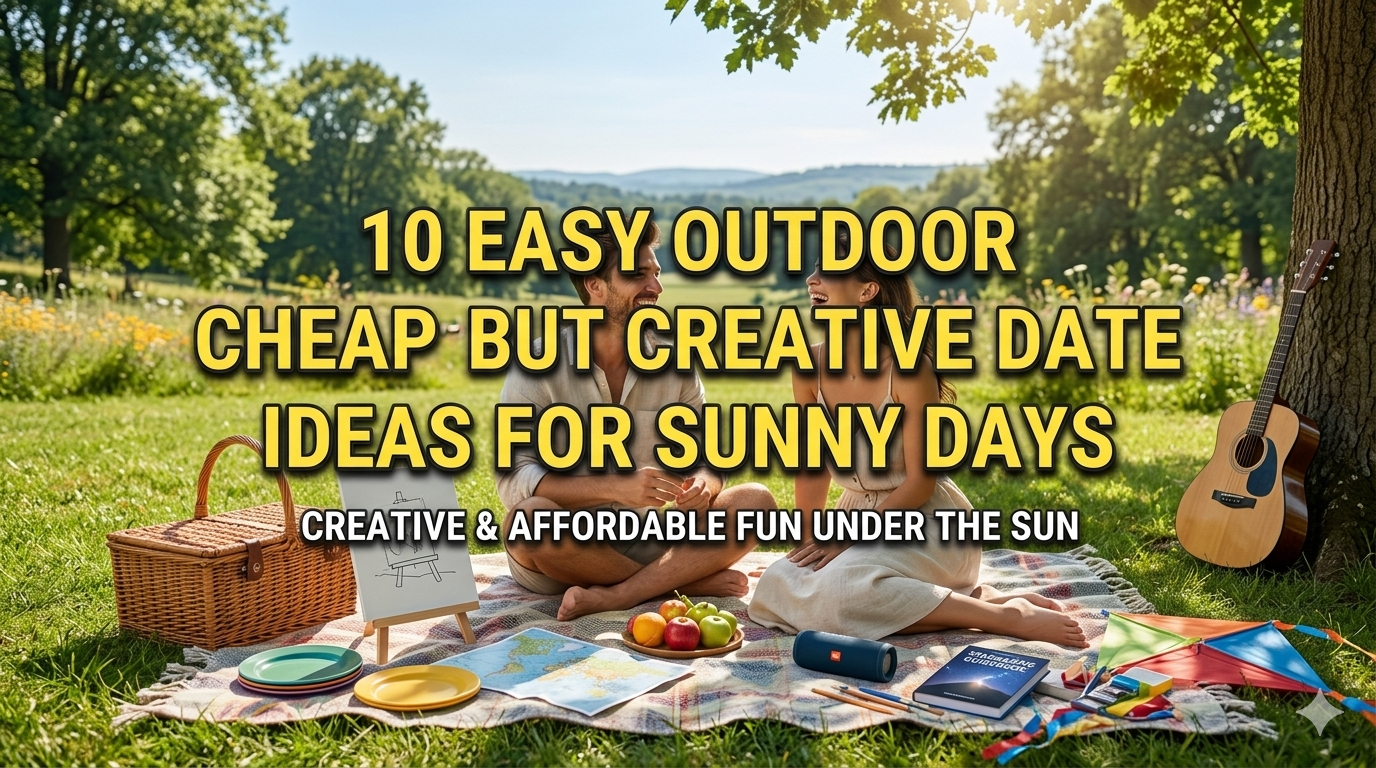 10 Easy Outdoor Cheap but Creative Date Ideas for Sunny Days