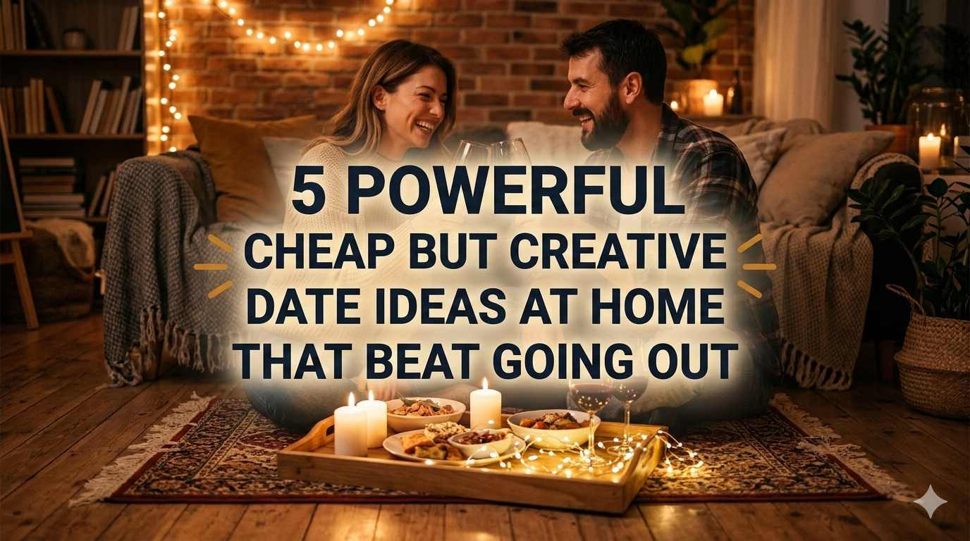 5 Powerful Cheap but Creative Date Ideas at Home That Beat Going Out