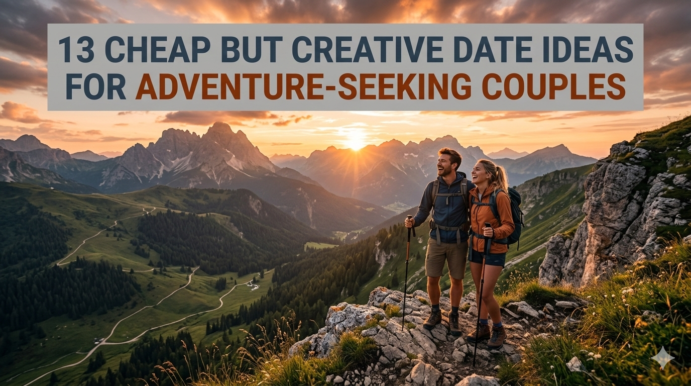 13 Cheap but Creative Date Ideas for Adventure-Seeking Couples
