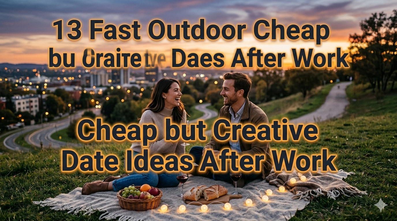 13 Fast Outdoor Cheap but Creative Date Ideas After Work