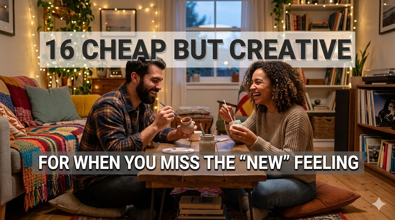 16 Cheap but Creative Date Ideas for When You Miss the “New” Feeling