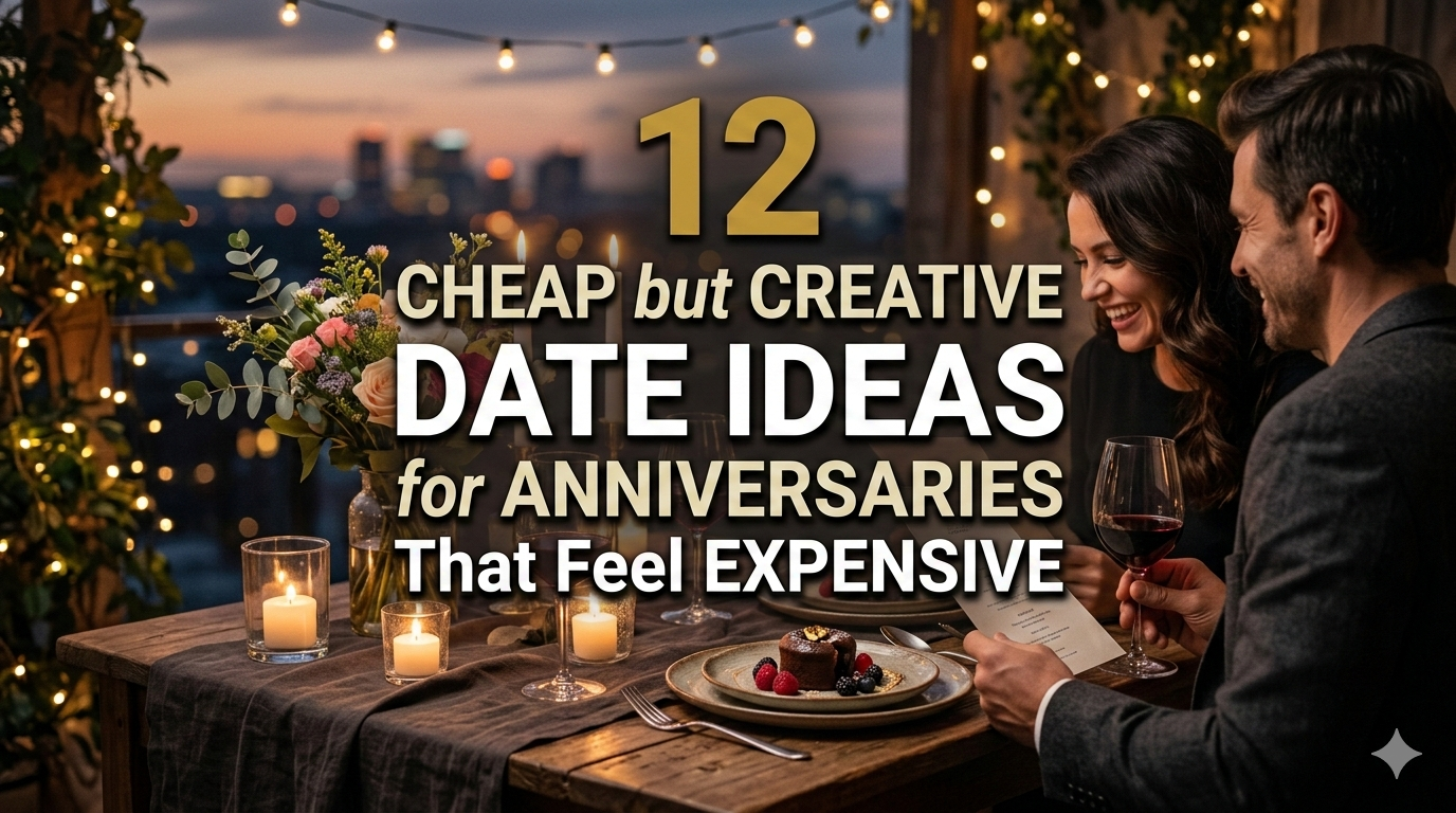 12 Cheap but Creative Date Ideas for Anniversaries That Feel Expensive