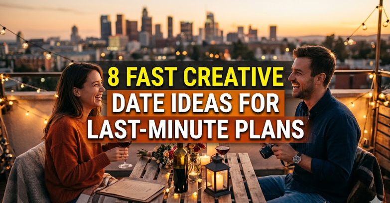 8 Fast Creative Date Ideas for Last-Minute Plans